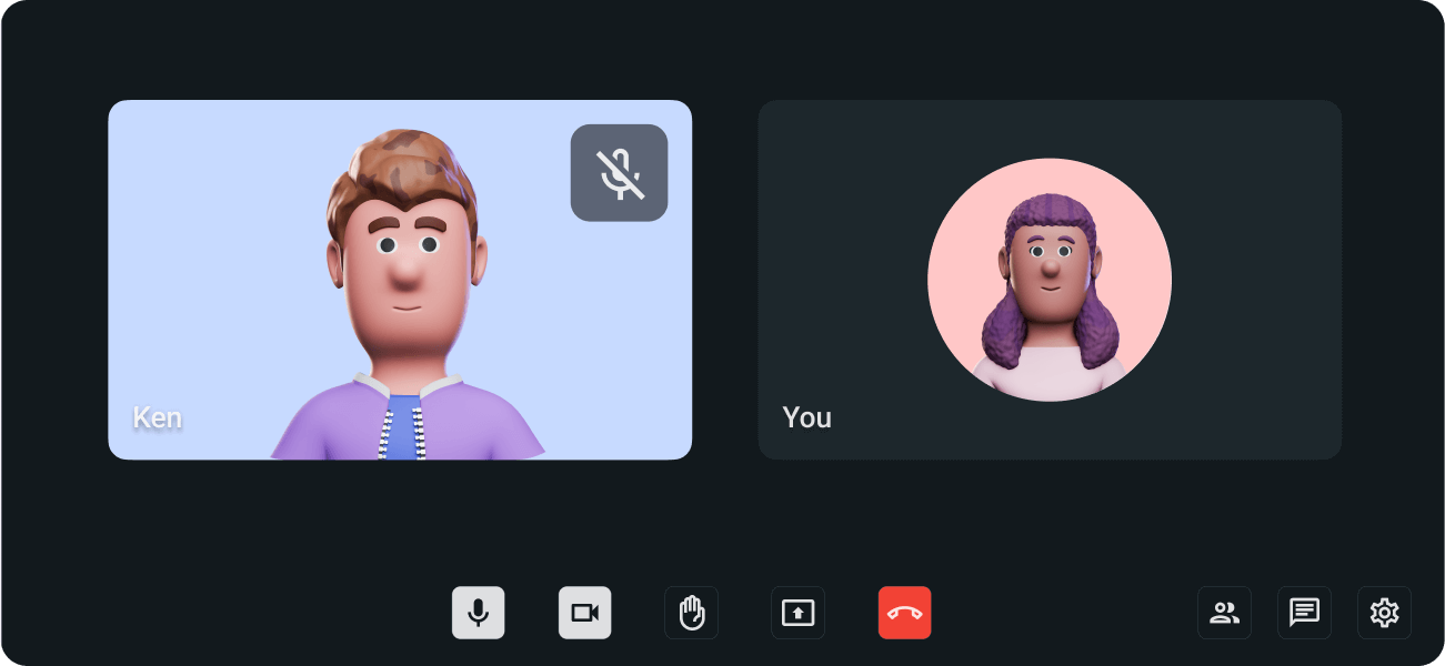 Inicia una llamada desde Pumble