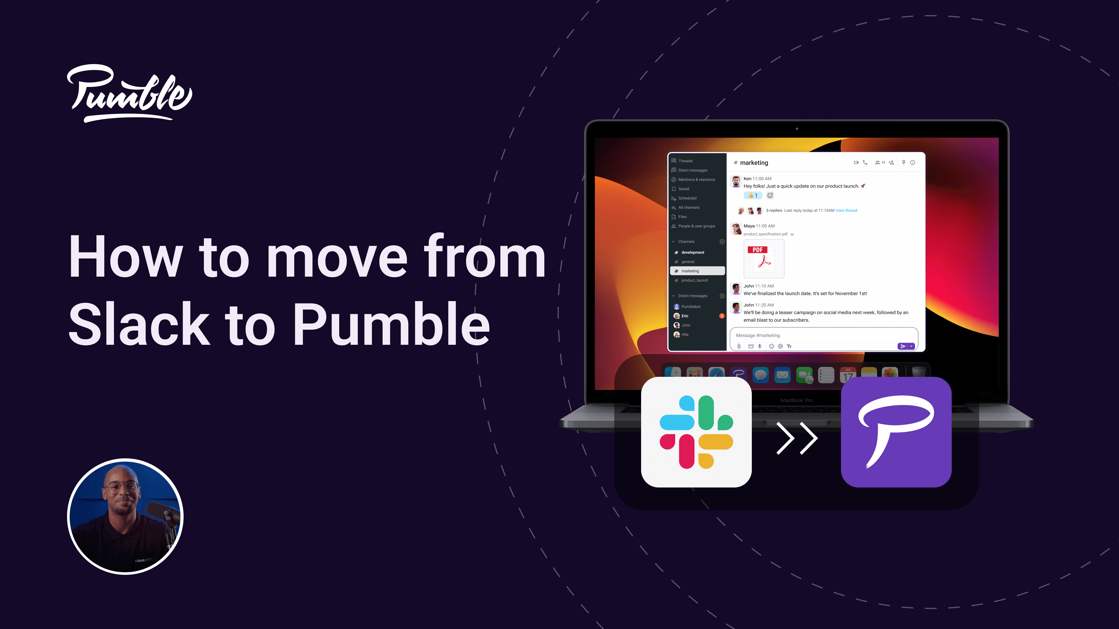Pumble app screenshot