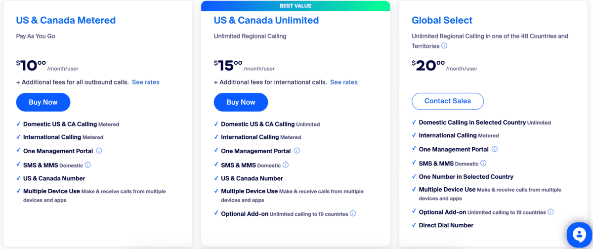 Zoom Phone pricing plans