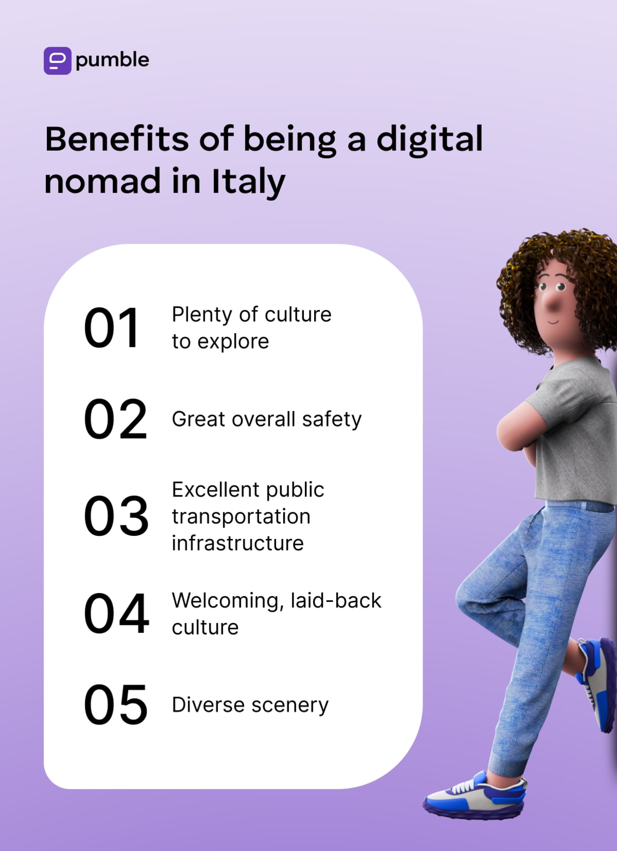 Benefits of being a digital nomad in Italy-min