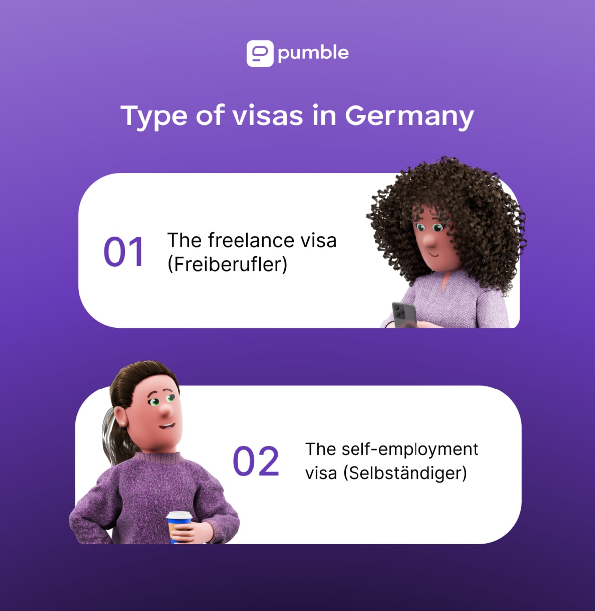 Types de visas pour nomades numériques en Allemagne